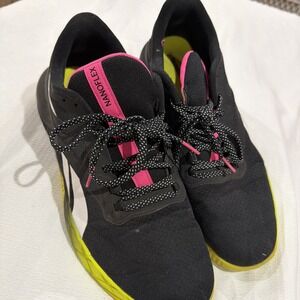 Reebok Ortho Light Comfort Black White Yellow Pink Sneakers Men's 11